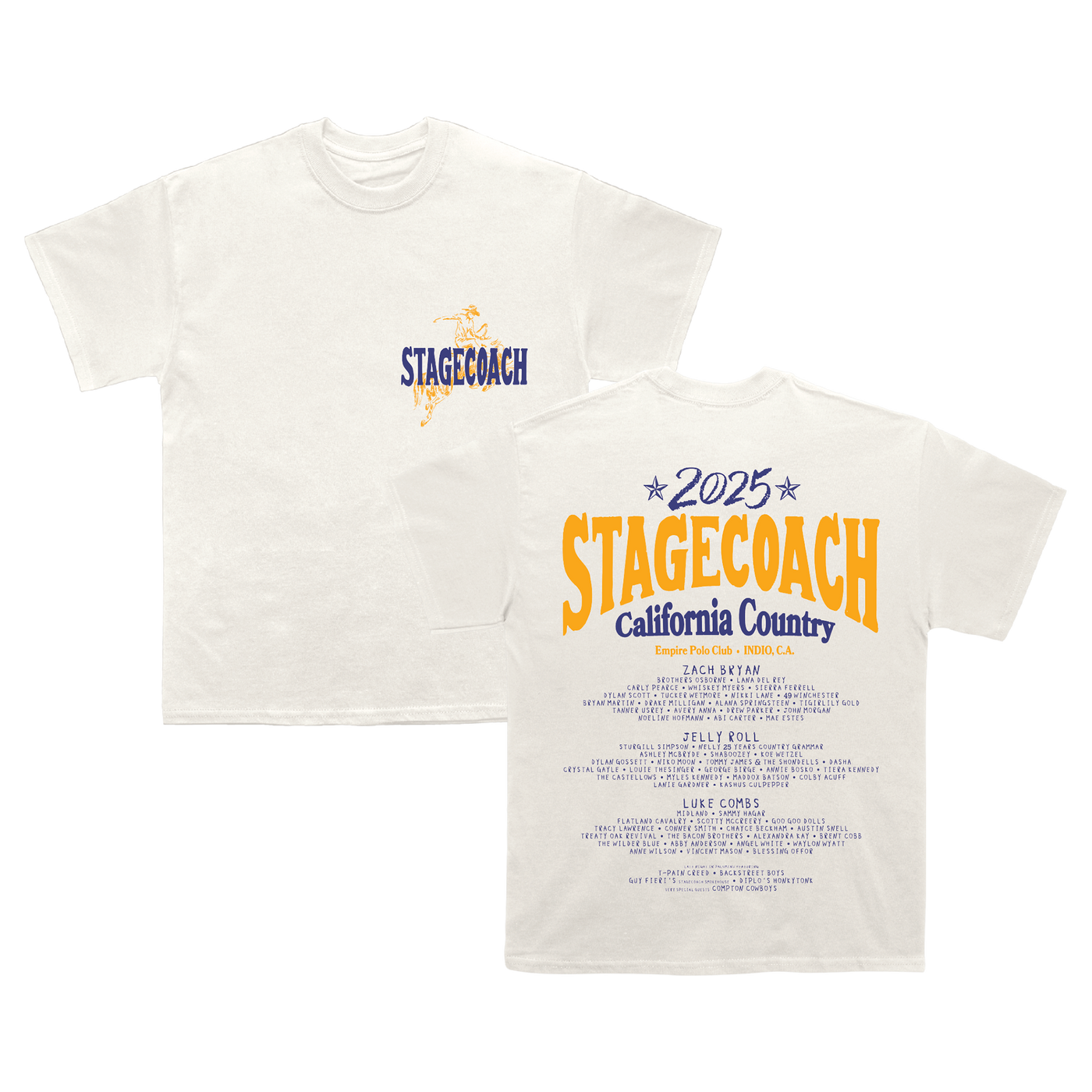 Stagecoach 2025 Lineup Tee