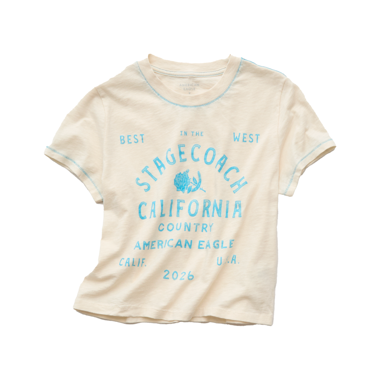 AE x Stagecoach Graphic Shrunken T-Shirt