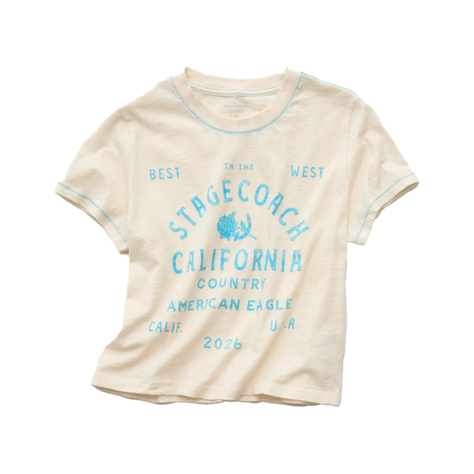 AE x Stagecoach Graphic Shrunken T-Shirt