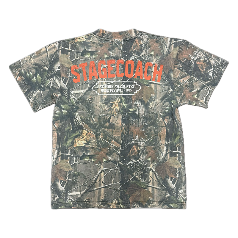 Stagecoach 2025 Camo Tee – Stagecoach Shop