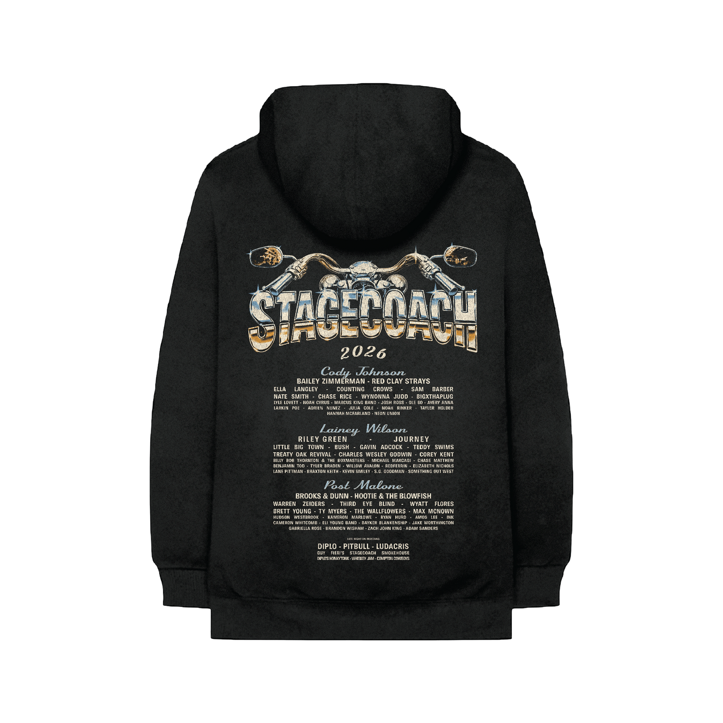 Desert Rider 2026 Lineup Hoodie