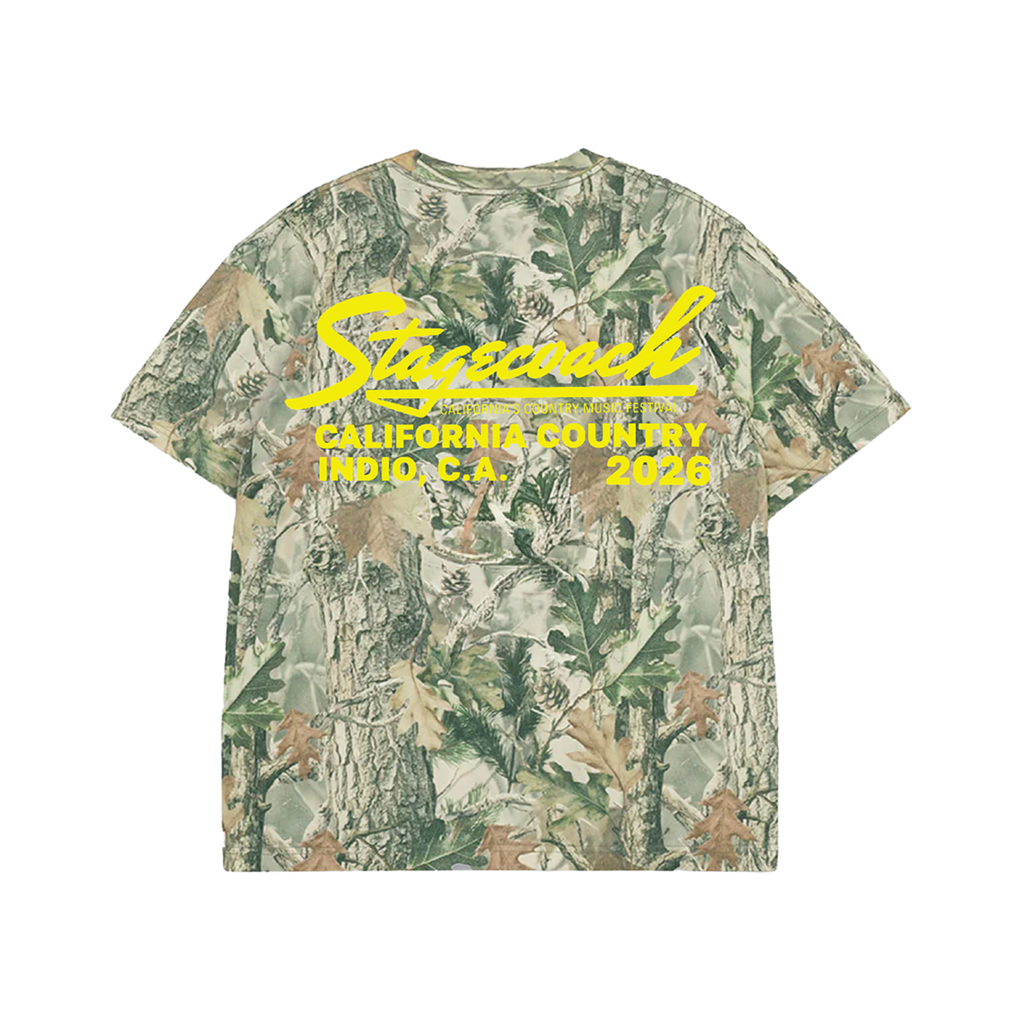 Stagecoach 2026 Camo Tee