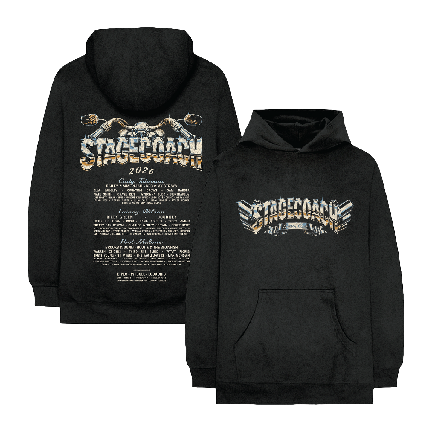 Desert Rider 2026 Lineup Hoodie