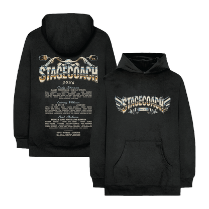 Desert Rider 2026 Lineup Hoodie