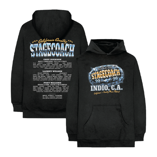 Buckle Up 2026 Lineup Hoodie