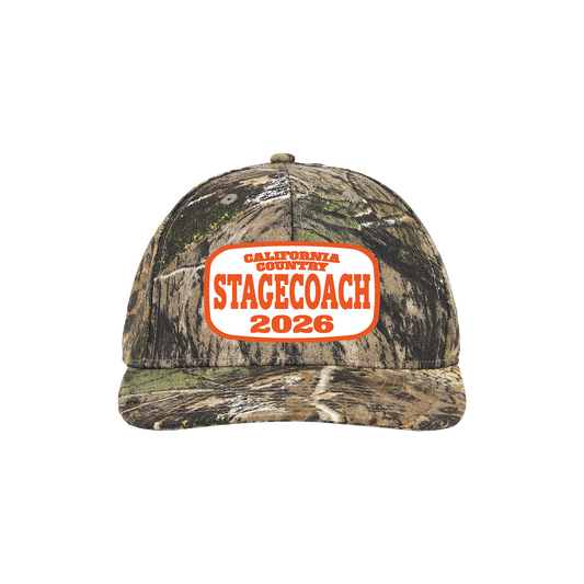 Stagecoach 2026 Camo Patch Hat